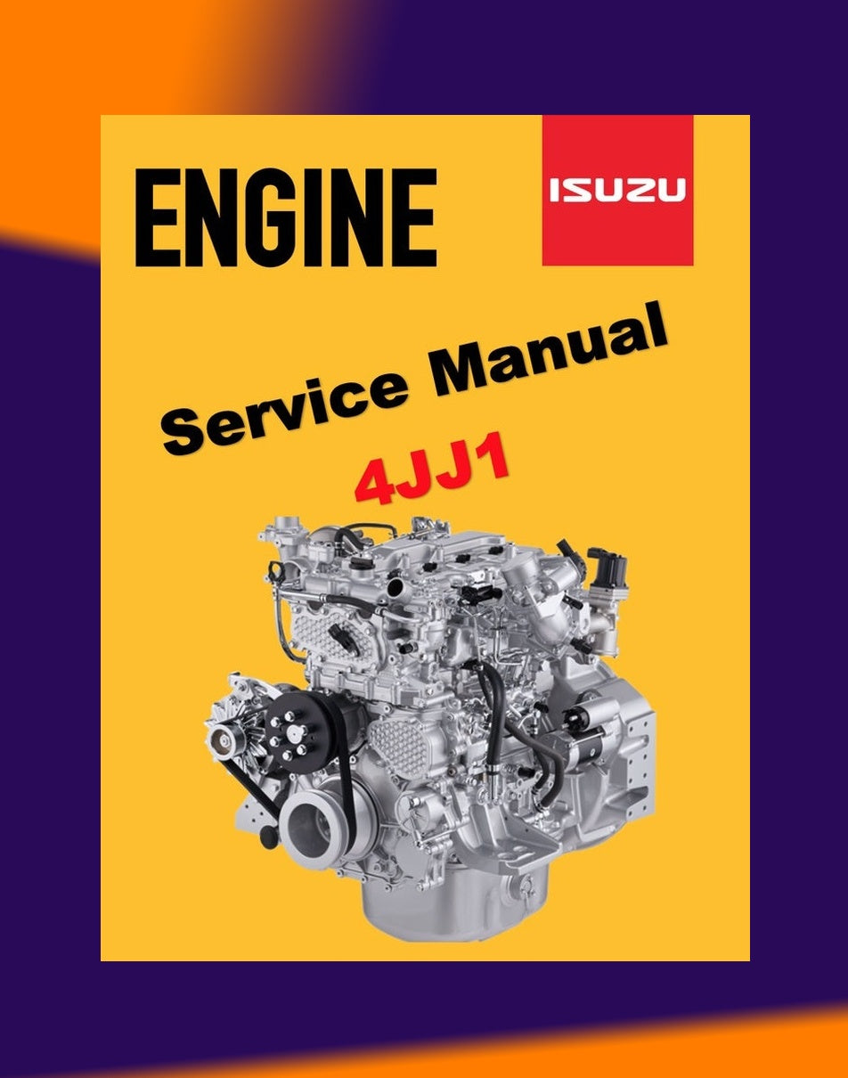 ISUZU ENGINE 4JJ1 Workshop Repair Manual / ISUZU D-MAX