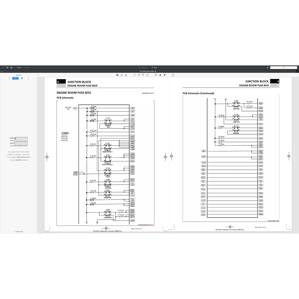 PROTON CAMPRO S4P IAFM ENGINE WORKSHOP MANUAL and AUTOMATIC TRANSMISSION F4A4A