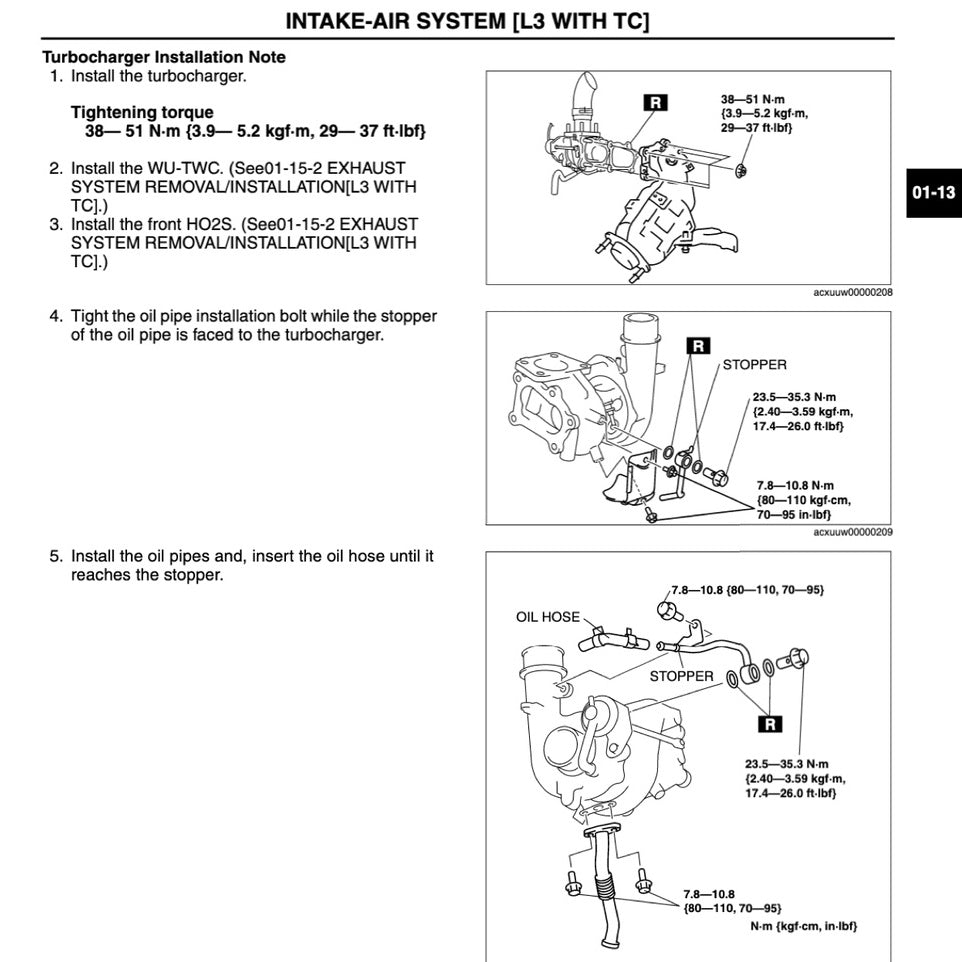 MAZDA CX-7 ER 2007-2012 Full Manual Set – Repair & Maintenance Manual