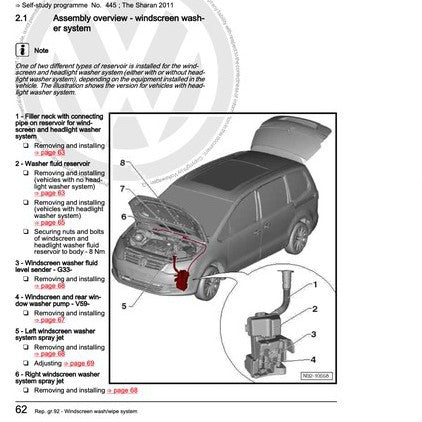 VW SHARAN 7N 2011-2020 Full Manual Set – Repair & Maintenance Manual