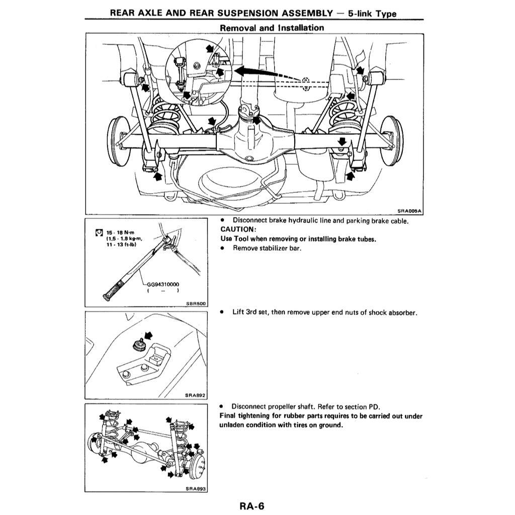 NISSAN VANETTE C22 1985-1994-2010 Full Manual Set – Repair & Maintenance Manual