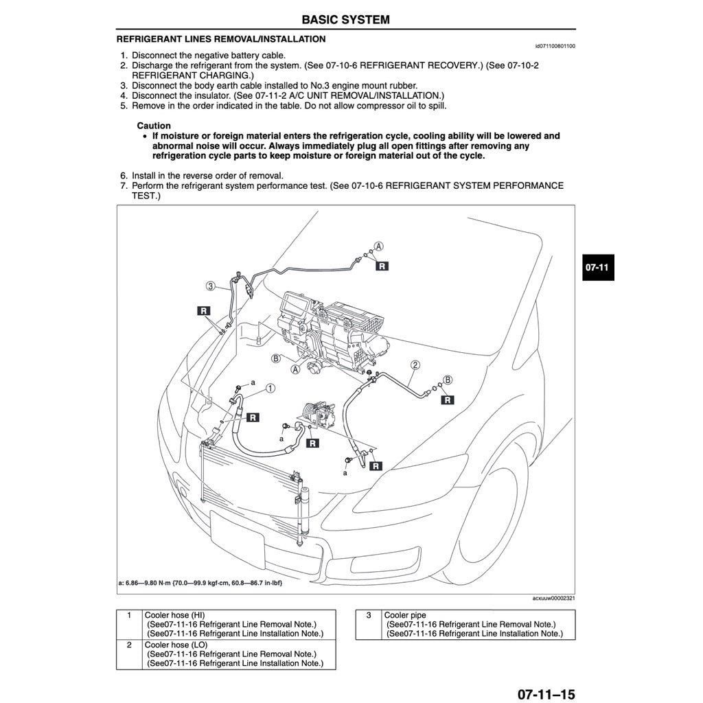 MAZDA CX-7 ER 2007-2012 Full Manual Set – Repair & Maintenance Manual
