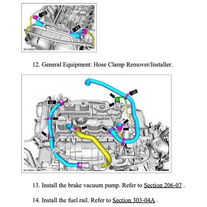 FORD KUGA MK2 C520 2013-2019 Full Manual Set – Repair & Maintenance Manual - ECOBOOST