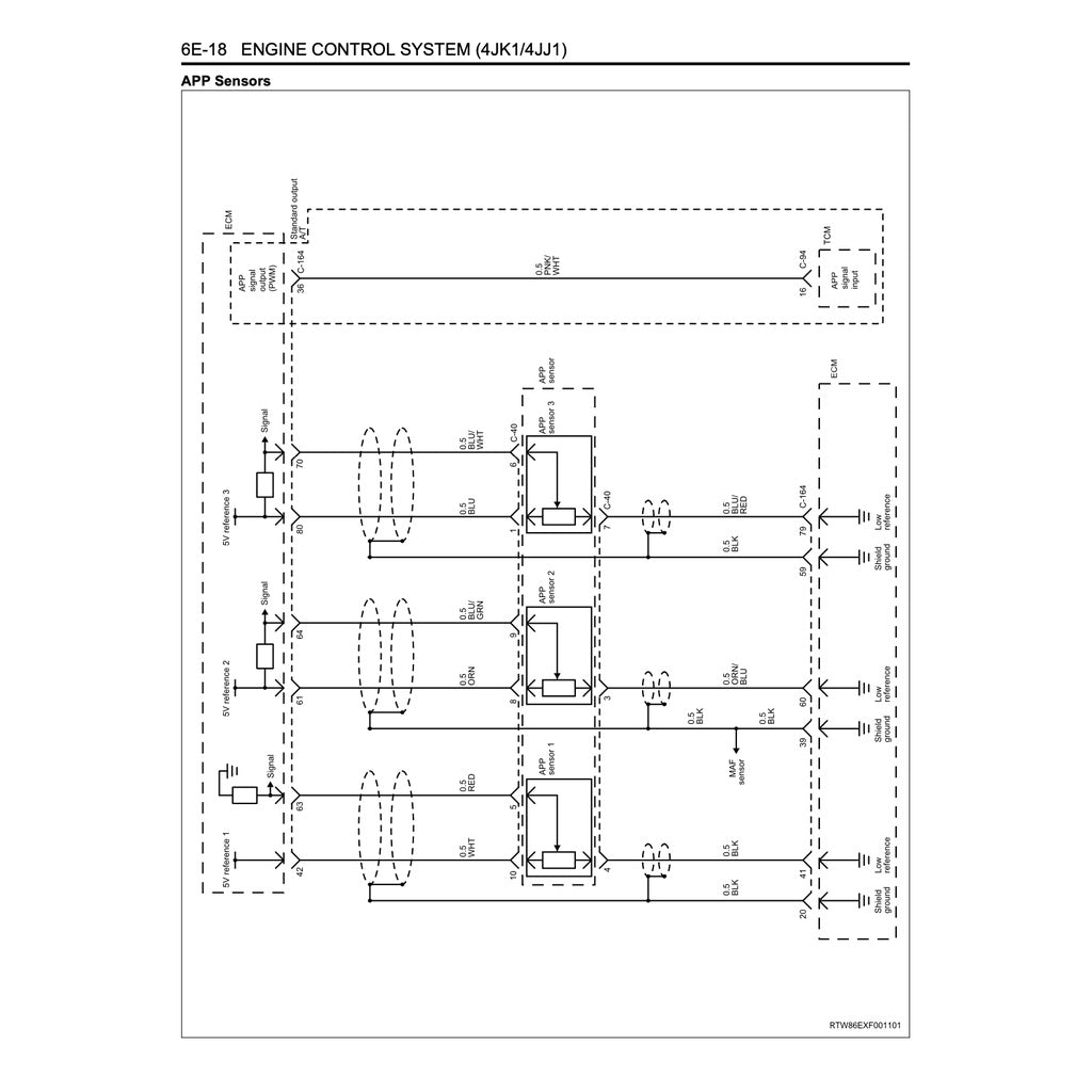 ISUZU ENGINE 4JJ1 Workshop Repair Manual / ISUZU D-MAX