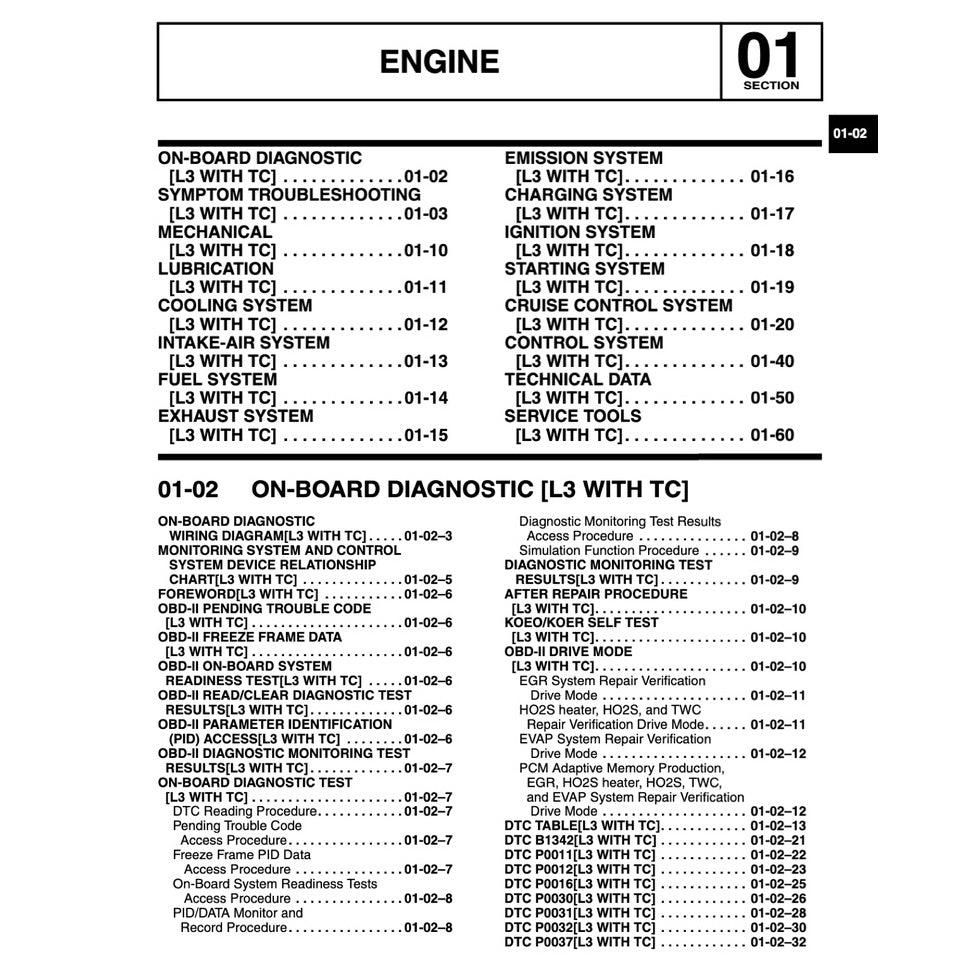 MAZDA CX-7 ER 2007-2012 Full Manual Set – Repair & Maintenance Manual