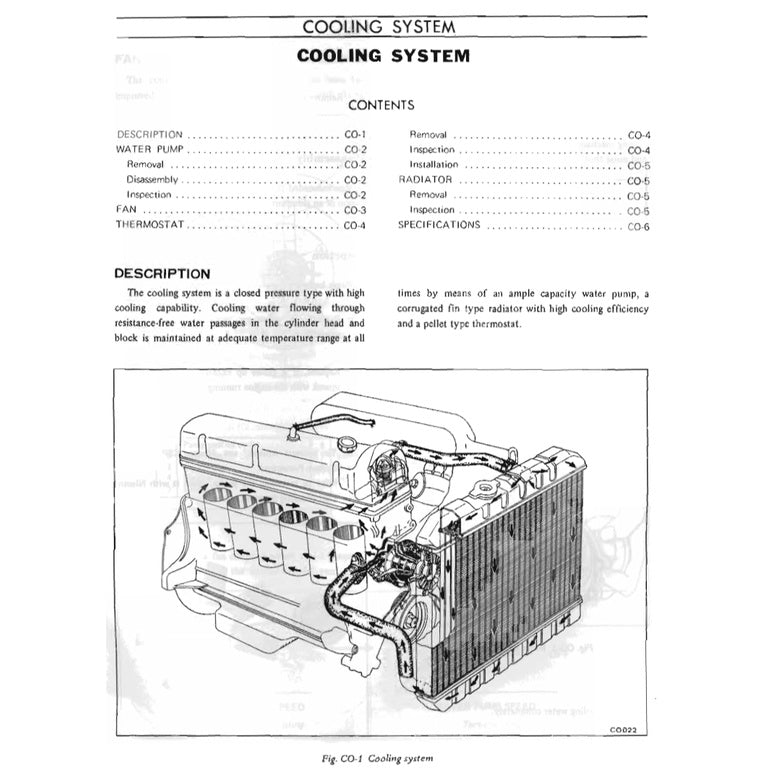 DATSUN 240Z S30 1969-1973 Full Manual Set – Repair & Maintenance Manual and Spare Parts Catalog