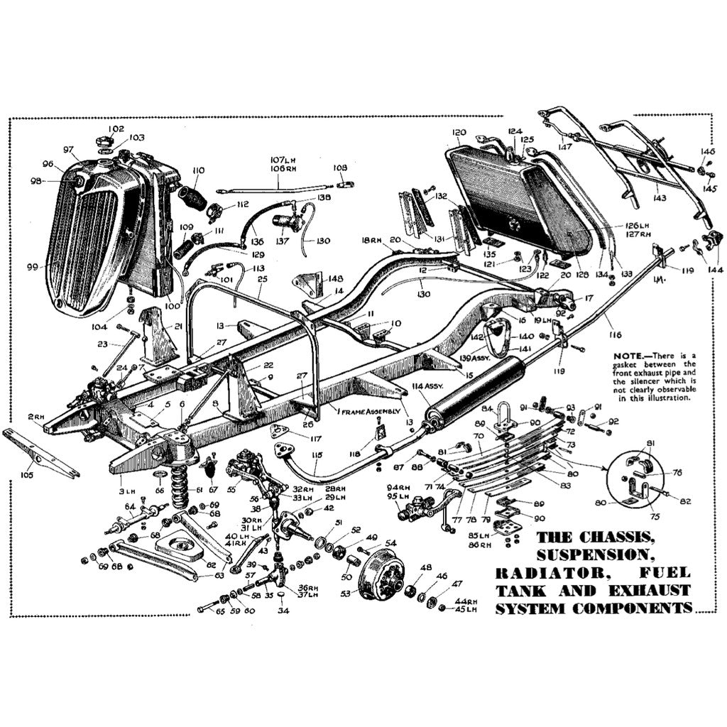 MG MIDGET Service Manual TD/TF 1936-1955