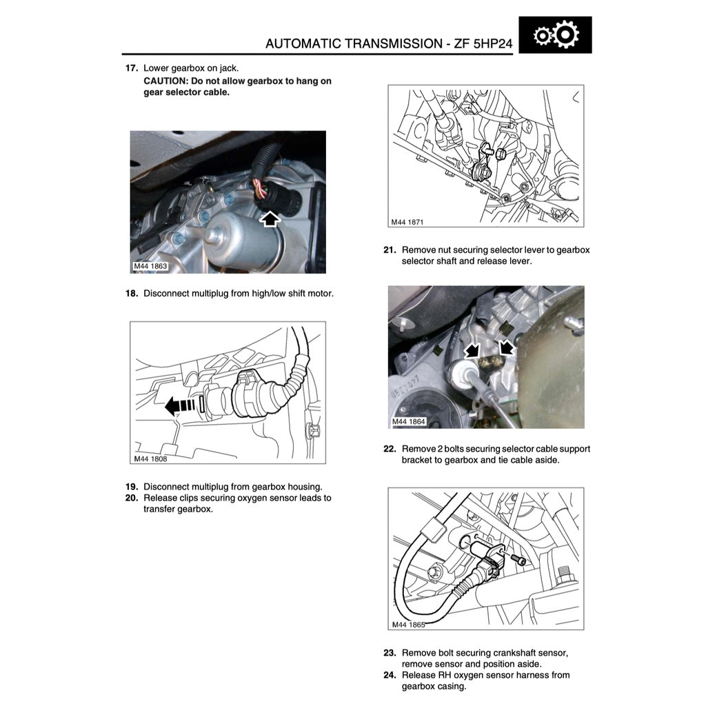 RANGE ROVER L322 2001-2012 Full Manual Set – Repair & Maintenance Manual
