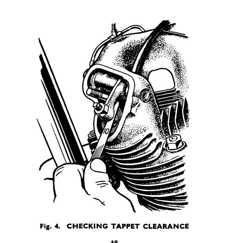 TRIUMPH TIGER CUB T15-T20S WORKSHOP INSTRUCTIONS MANUAL and Parts Book