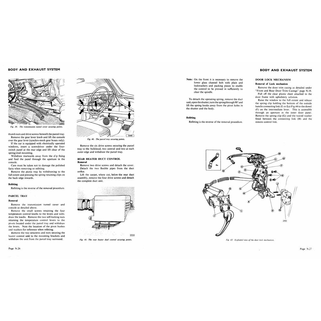 JAGUAR MKX10 1961-1970 Full Manual Set – FACTORY WORKSHOP REPAIR SERVICE OPERATIONS MANUAL