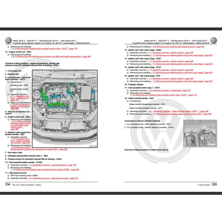 VW POLO MK5 6R 2010-2017 Full Manual Set – Repair & Maintenance Manual