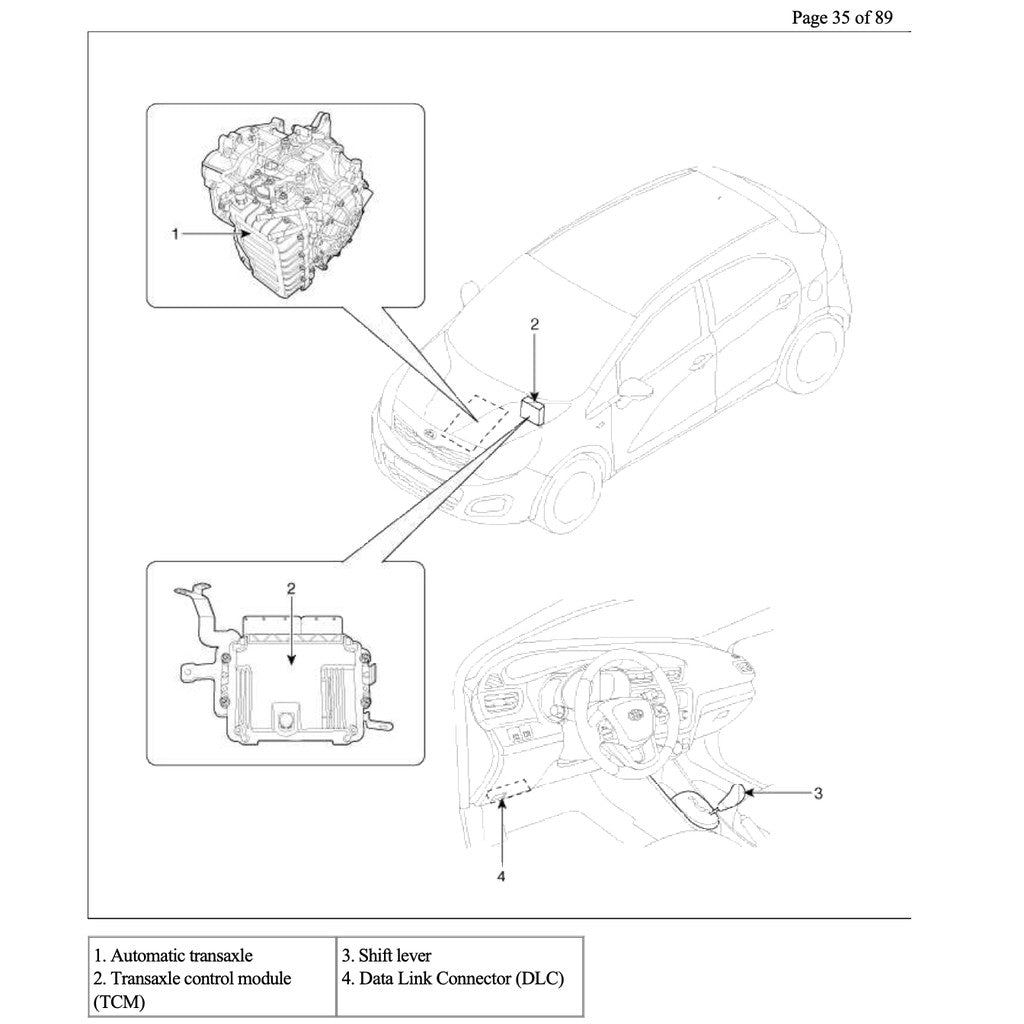 KIA RIO UB/LX 2011-2017 Full Manual Set – Repair & Maintenance Manual