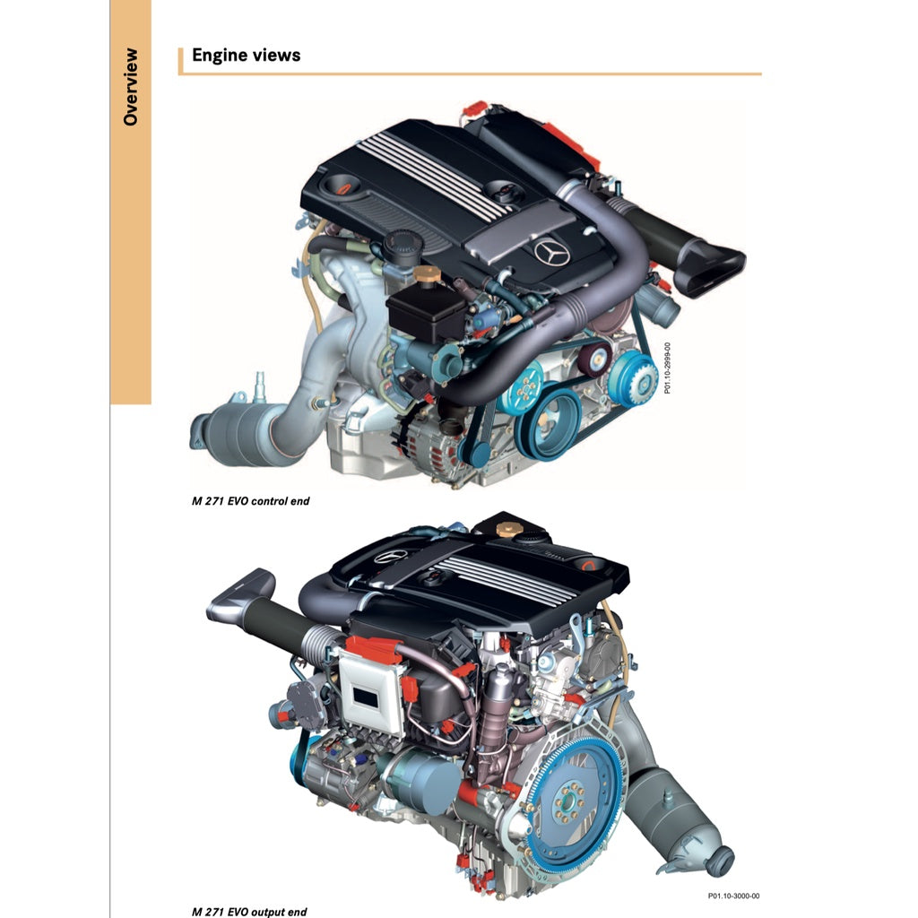 MERCEDES BENZ ENGINE M271 EVO Workshop Repair Manual