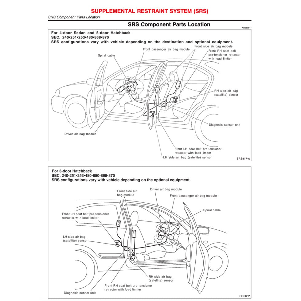 NISSAN SENTRA / SYLPHY N16 2005-2012 Full Manual Set – Repair & Maintenance Manual