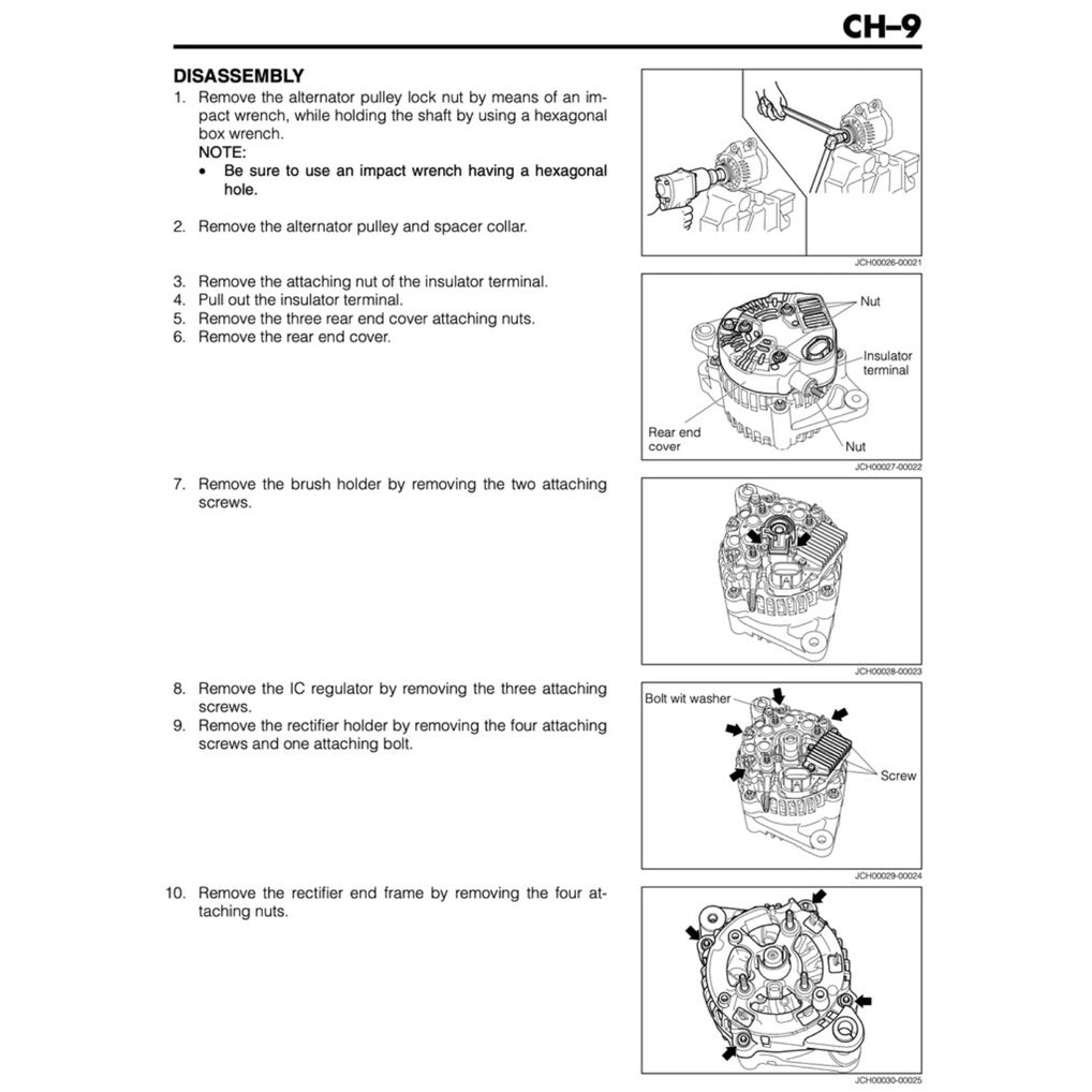 DAIHATSU TERIOS J200/F700 2006-2018 Full Manual Set – Repair & Maintenance Manual