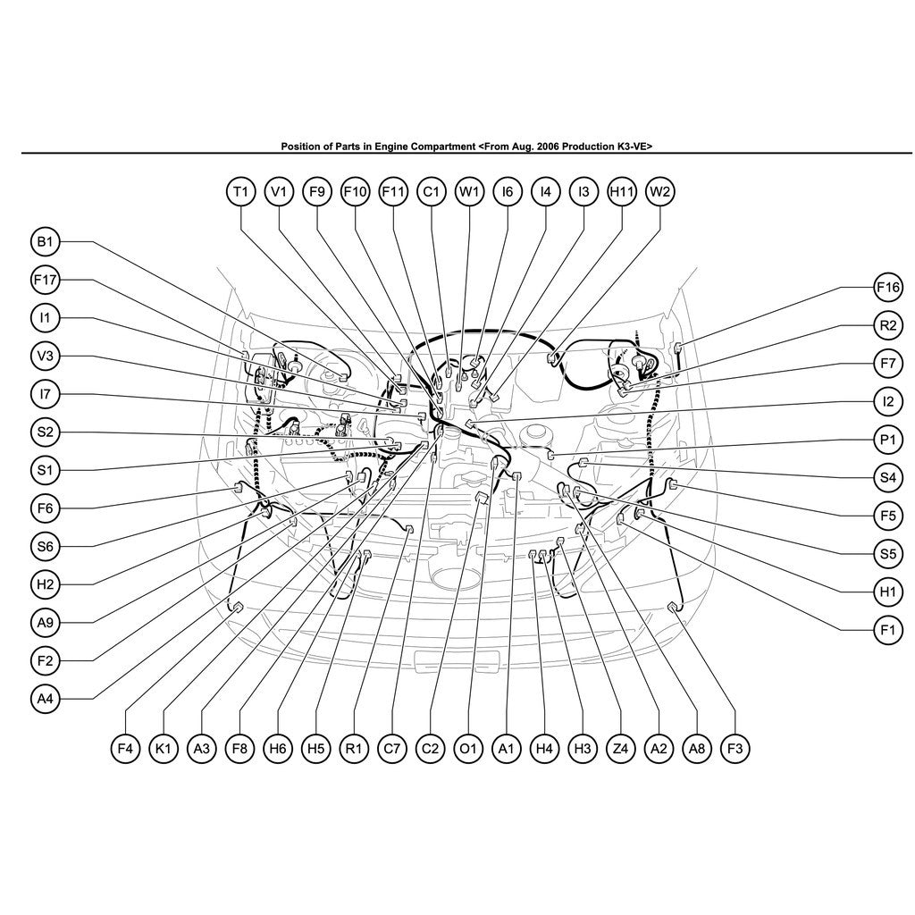TOYOTA AVANZA F601/651 K3-VE 2004-2015 Full Manual Set – ENGINE Repair & Maintenance Manual - BAHASA (INDO) VERSION