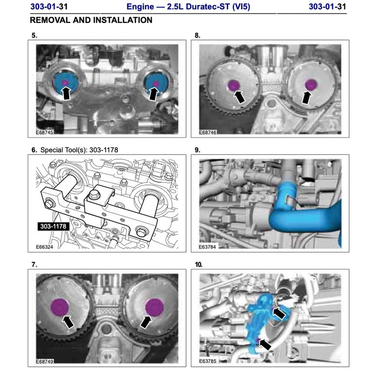 FORD FOCUS ST MK2 C307 2005-2010 Full Manual Set – Repair & Maintenance Manual