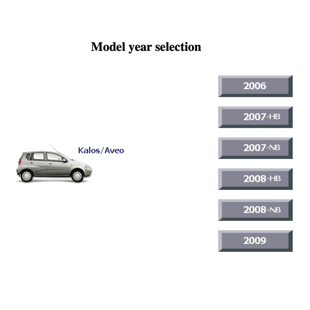 CHEVROLET AVEO 2006-2009 Full Manual Set – Repair & Maintenance Manual - !! WORKSHOP/DEALER MOST WANTED !!