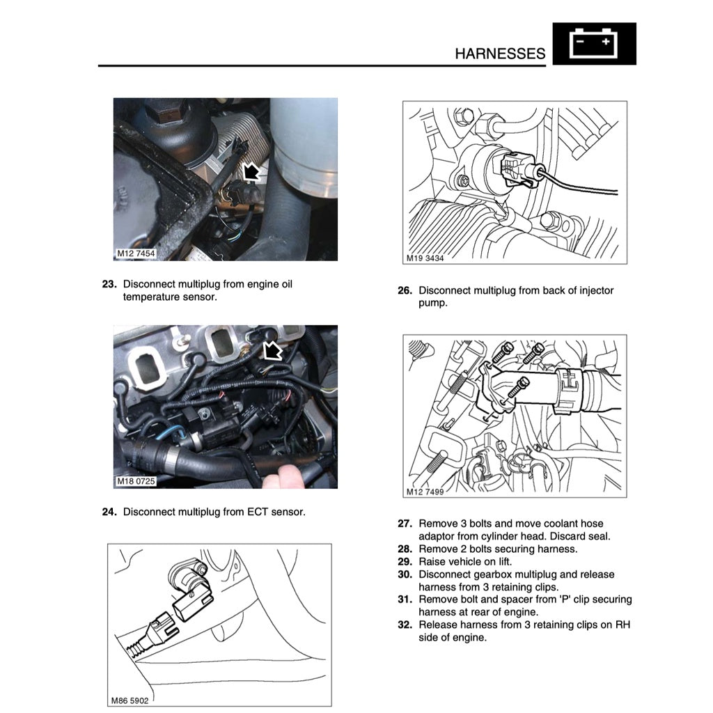 RANGE ROVER L322 2001-2012 Full Manual Set – Repair & Maintenance Manual