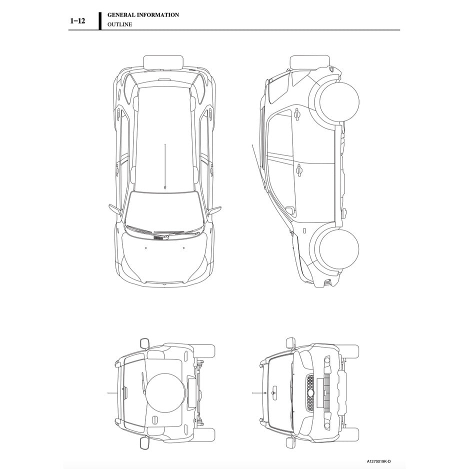 DAIHATSU TERIOS J200/F700 2006-2018 Full Manual Set – Repair & Maintenance Manual