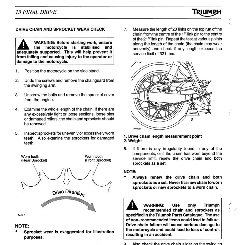 TRIUMPH BONNEVILLE T100 /THRUXTON/SCRAMBLER/AMERICA/SPEEDMASTER 2001-2016 Full Manual Set – Repair & Maintenance Manual