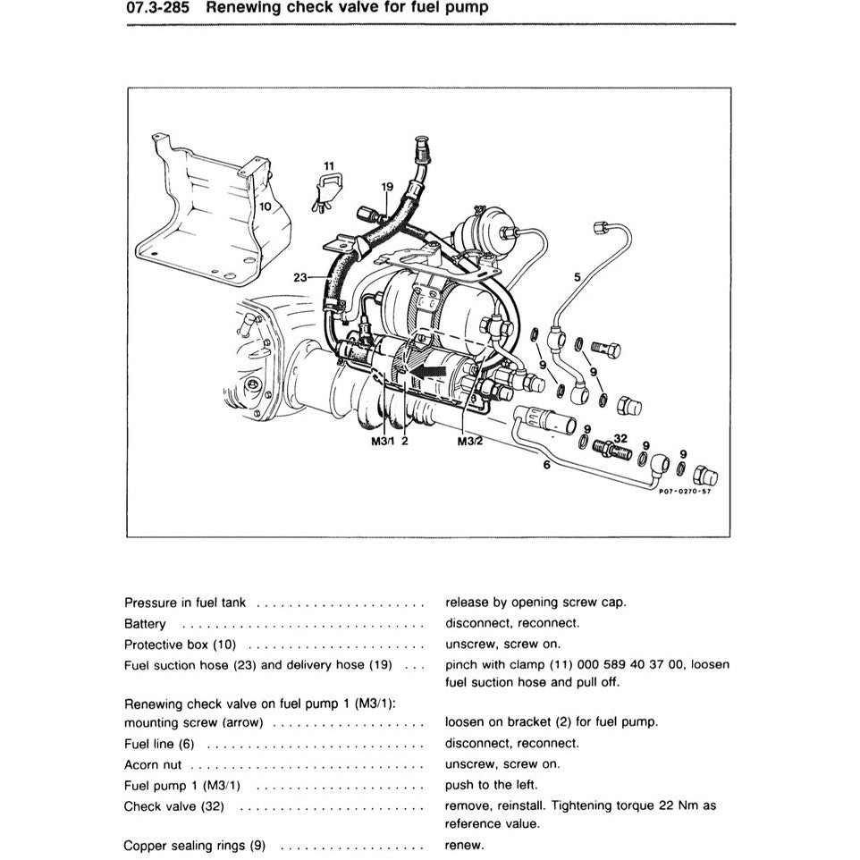 MERCEDES-BENZ ENGINE M117 1971–1992 Full Manual Set – Repair & Maintenance Manual