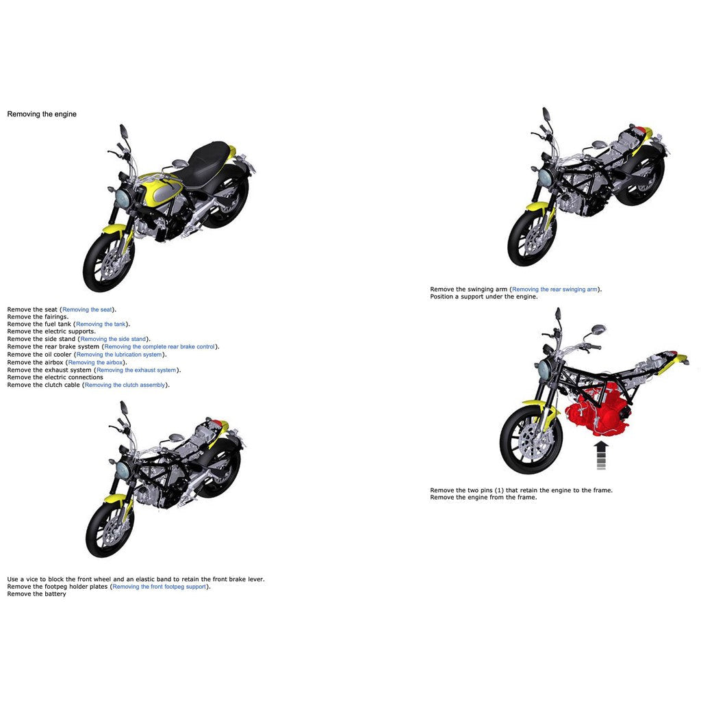 DUCATI SCRAMBLER 800 2015-2018 Full Manual Set – SERVICE REPAIR WORKSHOP MANUAL and Spare Parts Catalog and User Handbook