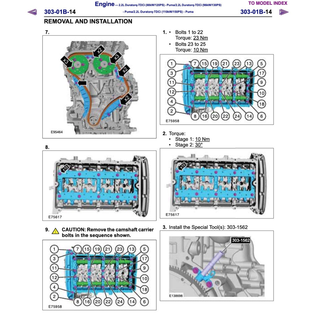 MAZDA BT50 BT-50 UP/UR 2011-2020 Full Manual Set – Repair & Maintenance Manual
