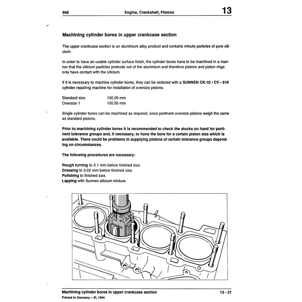 PORSCHE 968 1991-1995 Full Manual Set – Repair & Maintenance Manual