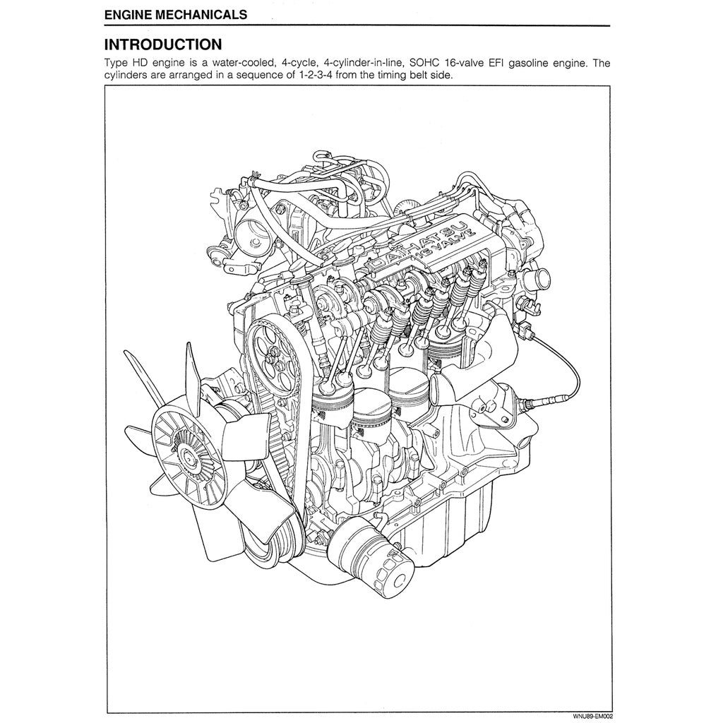DAIHATSU FEROZA ROCKY F300 1990-2002 Full Manual Set – Repair & Maintenance Manual