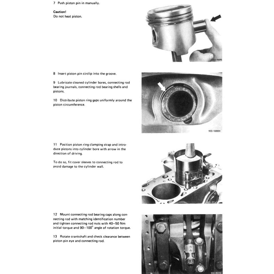 MERCEDES-BENZ ENGINE M117 1971–1992 Full Manual Set – Repair & Maintenance Manual