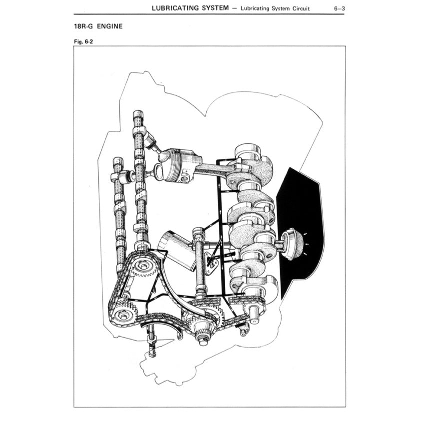 TOYOTA ENGINE 18R /18R-C/ 18R-G Workshop Repair Manual