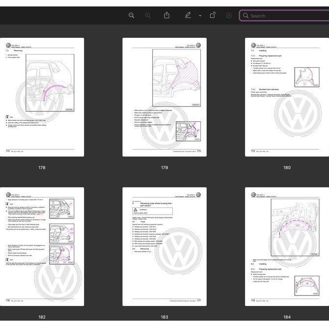 VW POLO MK4 9N 2001-2009 Full Manual Set – Repair & Maintenance Manual