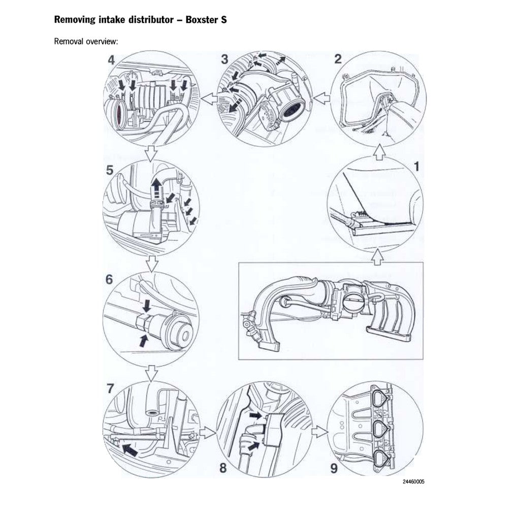 PORSCHE BOXSTER 986 1997-2004 Full Manual Set – Repair & Maintenance Manual and Spare Parts Catalog