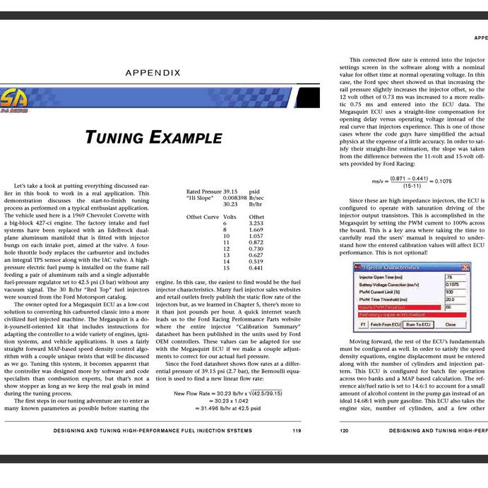 HIGH PERFORMANCE FUEL INJECTION SYSTEMS - DESIGNING & TUNING - SA161