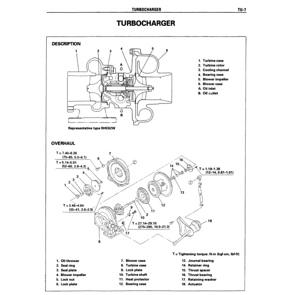 HINO ENGINE H07D /H07D-T WORKSHOP SERVICE REPAIR MANUAL