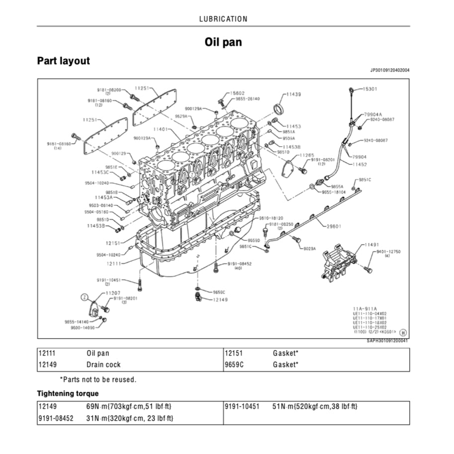 HINO ENGINE P11C WORKSHOP SERVICE REPAIR MANUAL and Parts Book