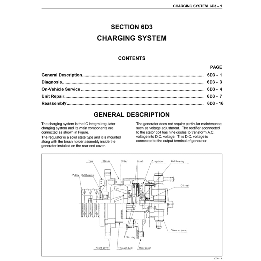 ISUZU ENGINE 4H SERIES 4HF1/G1/G1T/EI-T/EI-TC Full Manual Set – Repair & Maintenance Manual
