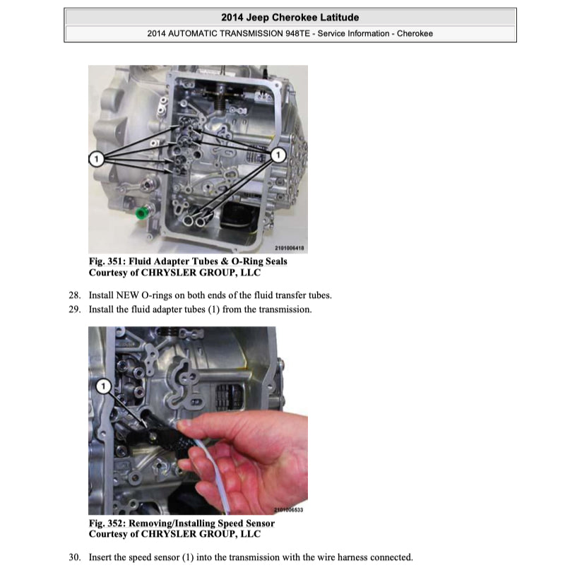 JEEP CHEROKEE KL 2014-2023 Full Manual Set – Repair & Maintenance Manual