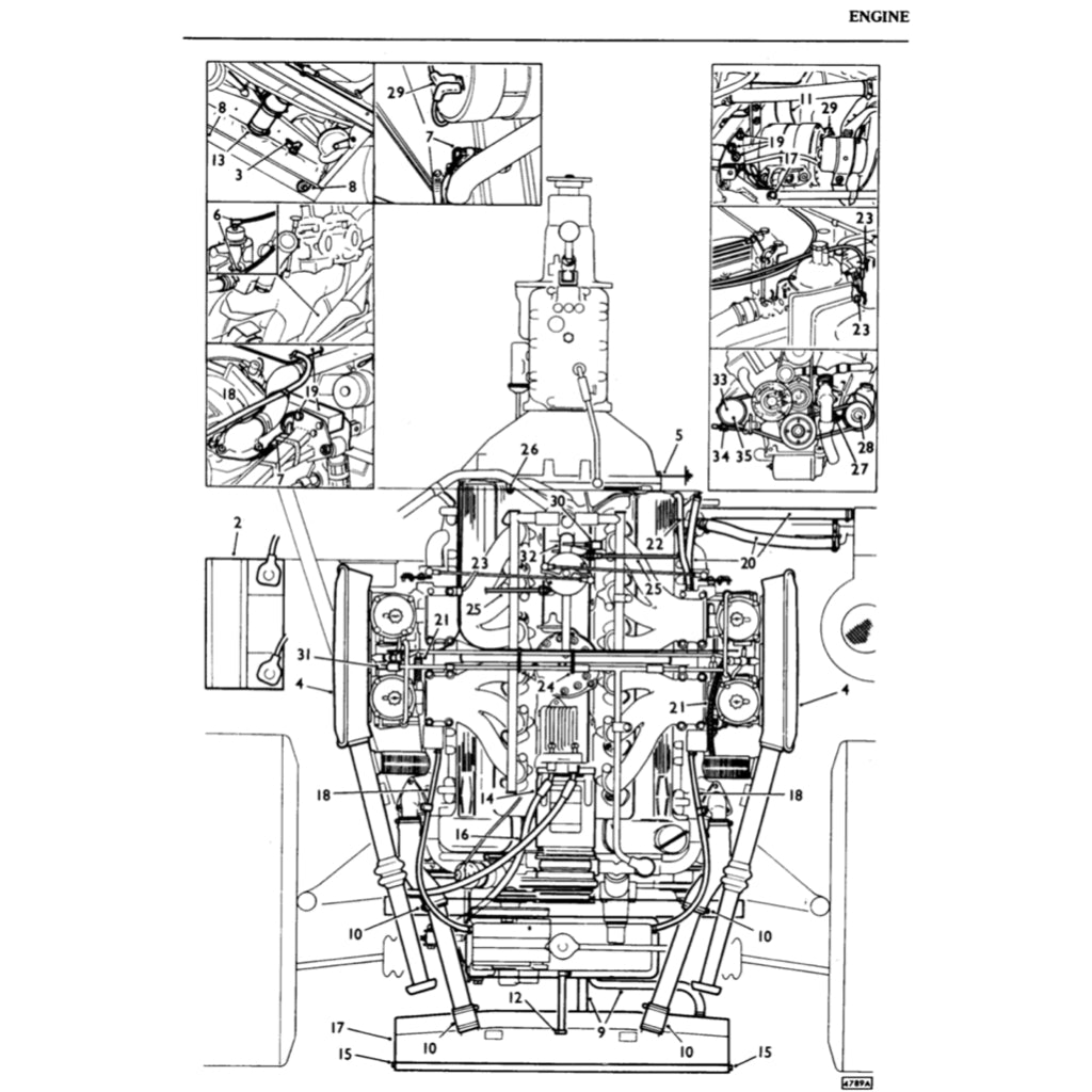 JAGUAR E-TYPE 1-2-3 SERIES 1961-1975 Full Manual Set – Repair & Maintenance Manual and ELECTRICAL WIRING DIAGRAMS