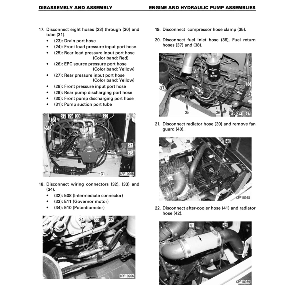 KOMATSU PC300LC-6-7-8 / PC350LC-6-7-8 EXCAVATOR Workshop Repair Manual