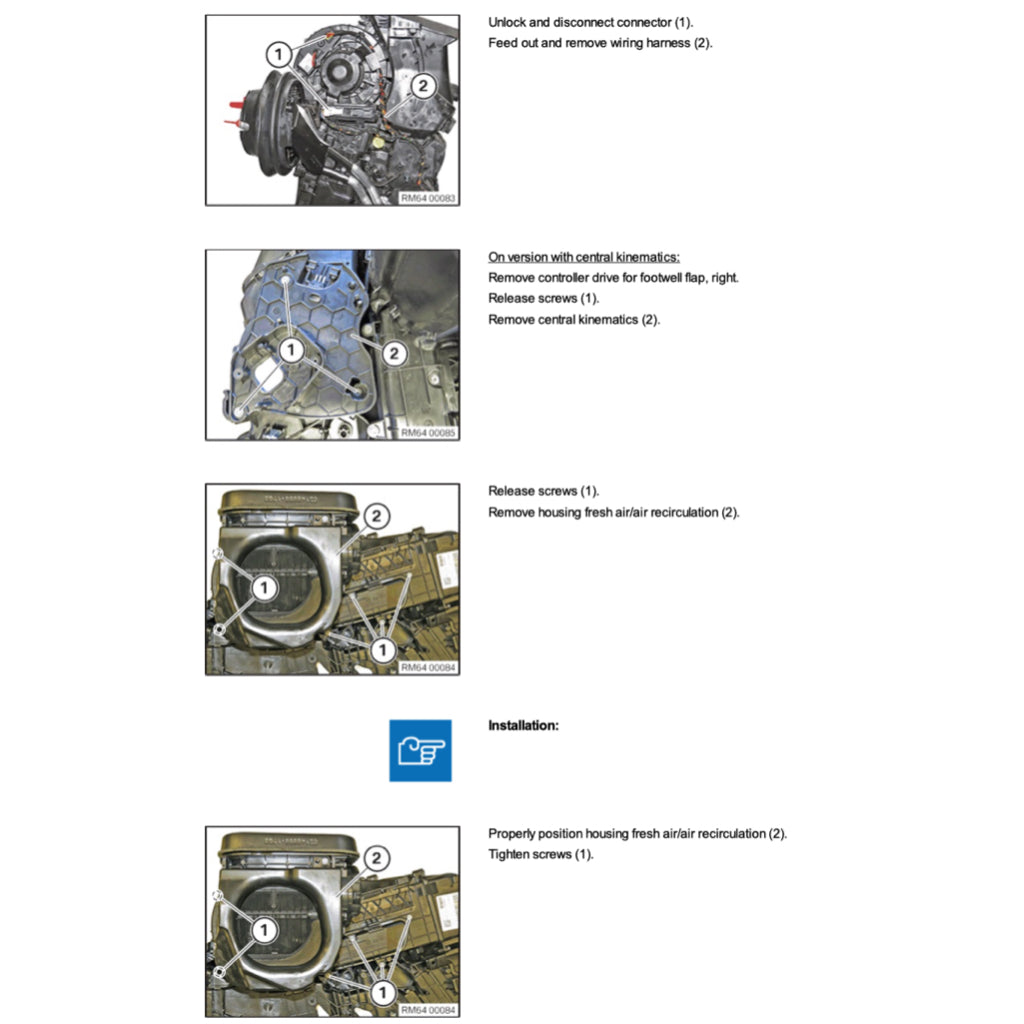 MINI COOPER S F56 2013+ Full Manual Set – Repair & Maintenance Manual