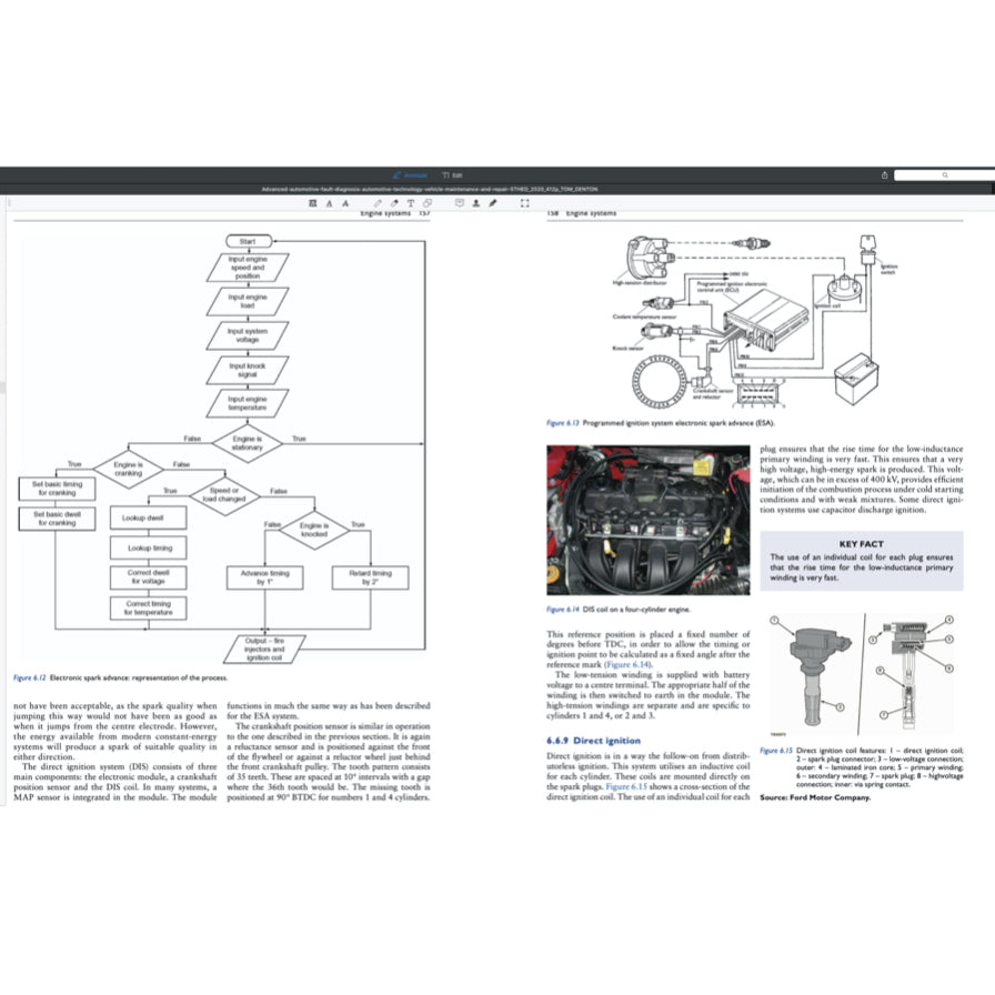 ADVANCED AUTOMOTIVE FAULT DIAGNOSIS 2020 Full Manual Set – - TOM DENTON