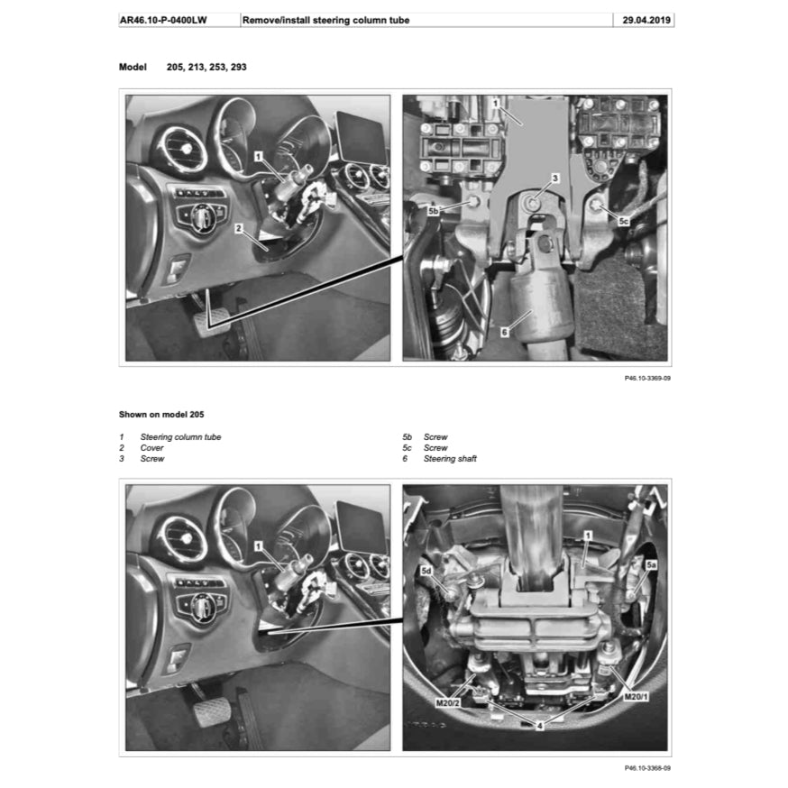 MERCEDES-BENZ W213 2017-2023 Full Manual Set – Repair & Maintenance Manual