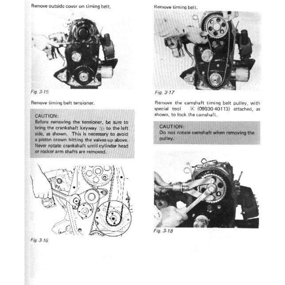 SUZUKI LJ80 JIMNY 1977-1981 Full Manual Set – Repair & Maintenance Manual and Spare Parts Catalog