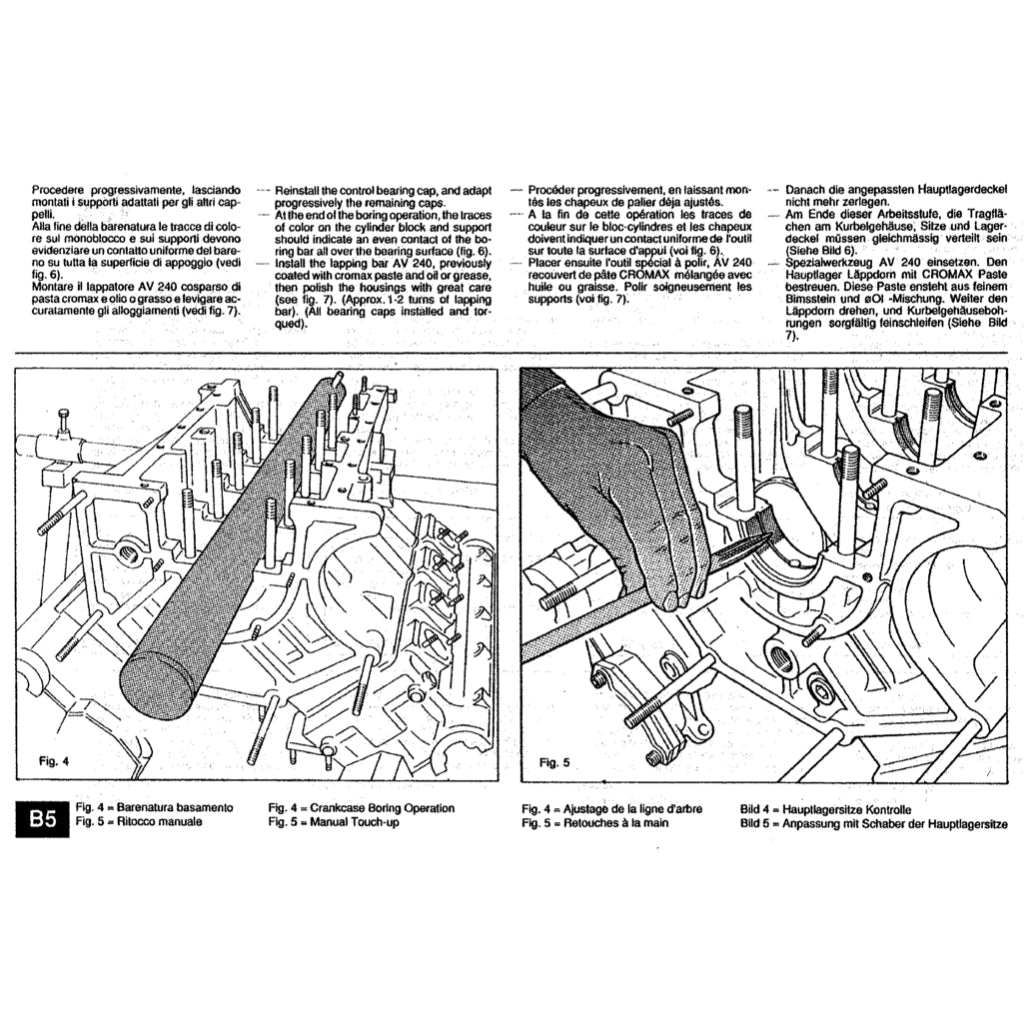 FERRARI 308/328 GTB GTS F105 1975-1985 Full Manual Set – Repair & Maintenance Manual and Spare Parts Catalog