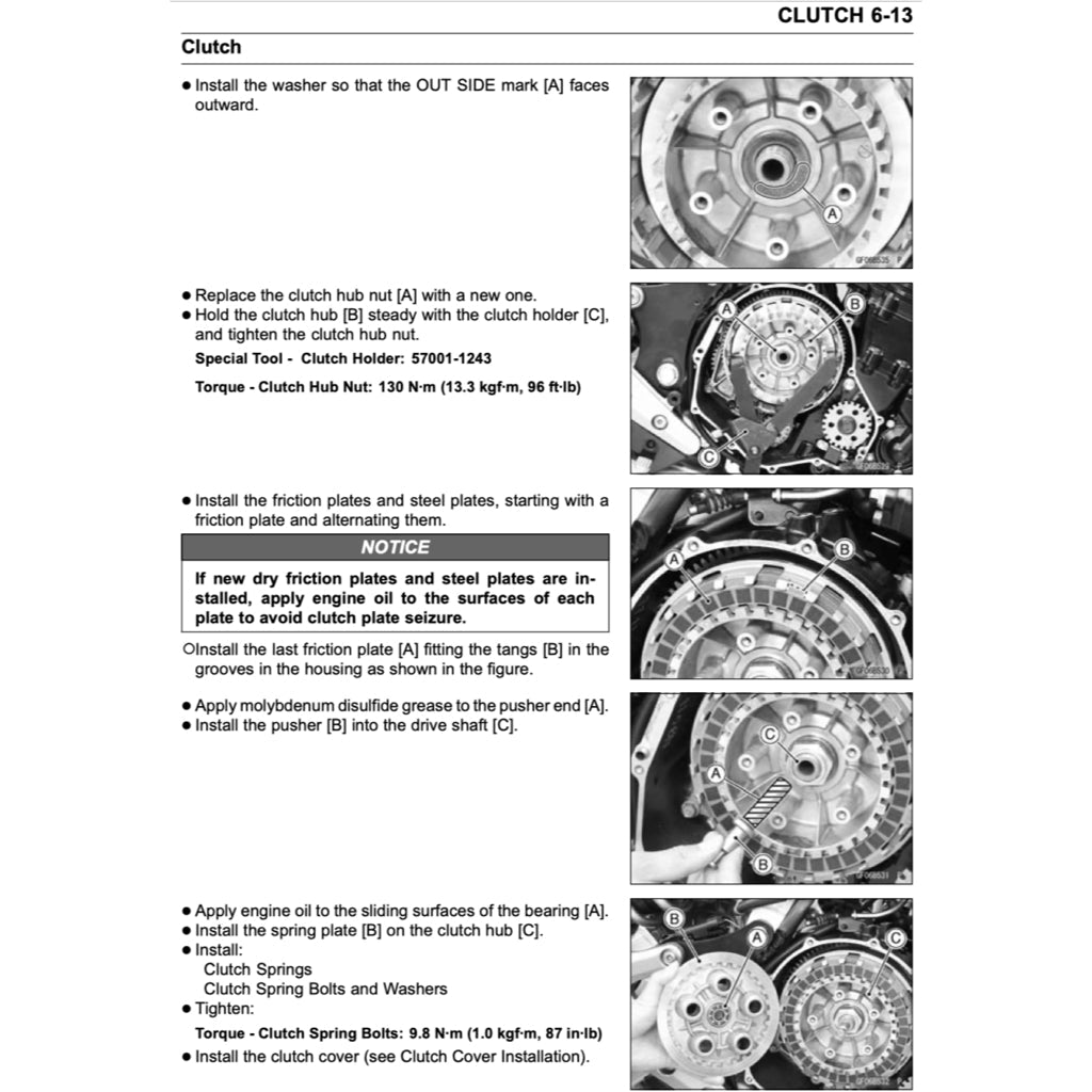 KAWASAKI ER-6f ER6f 2006-2014 Full Manual Set – Repair & Maintenance Manual and User Handbook