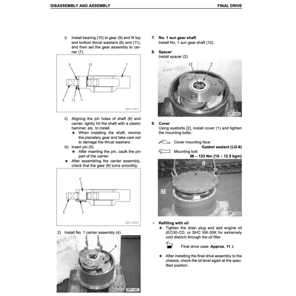 KOMATSU PC400LC / PC450LC EXCAVATOR Workshop Repair Manual