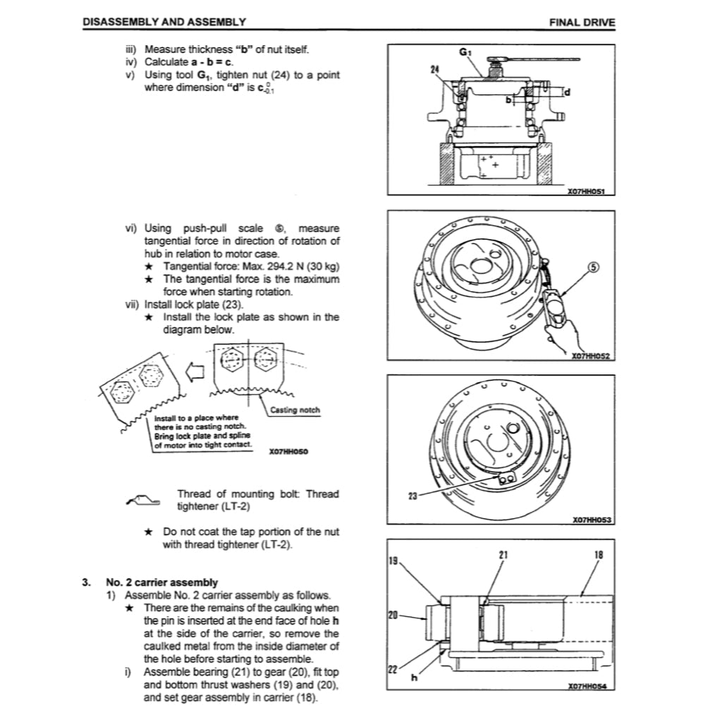 KOMATSU PC200/210/220/25 LC-6-7-8 Workshop Repair Manual