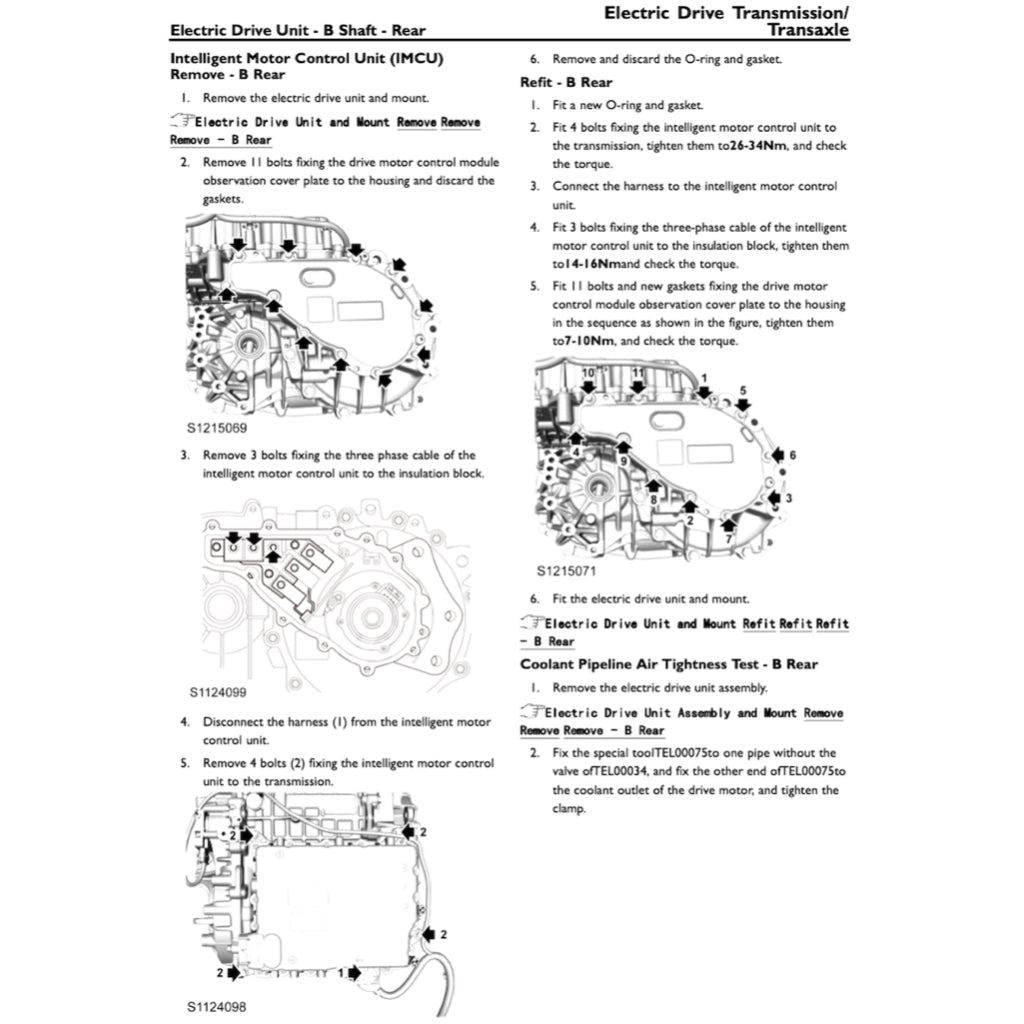 MG4 EV EH32 2022+ Full Manual Set – Repair & Maintenance Manual